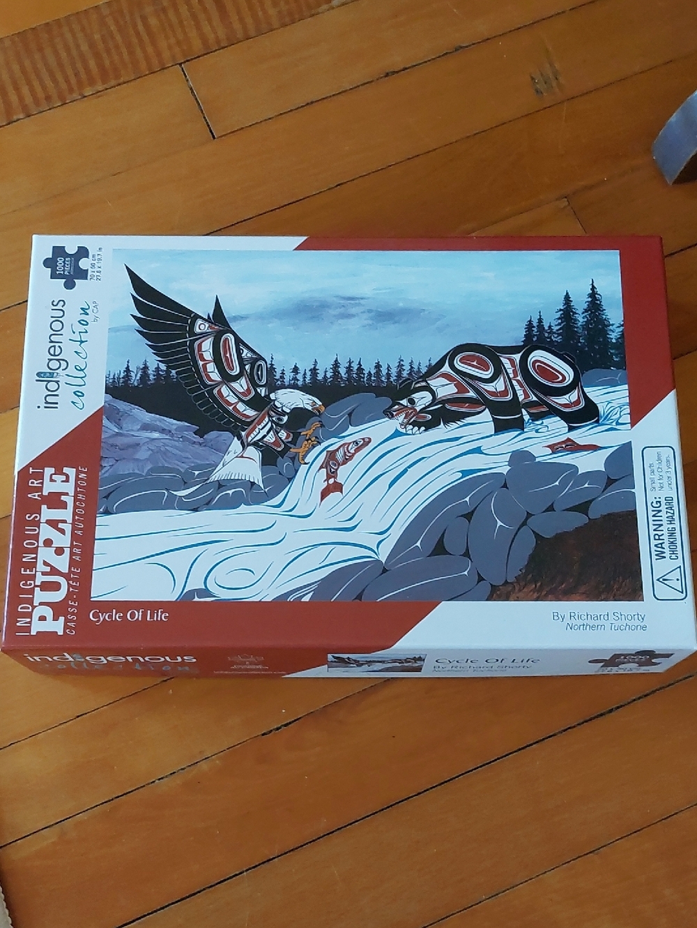 Cycle Of Life By Richard Shorty N. TUCHONE 1000pc Indigenous Puzzle